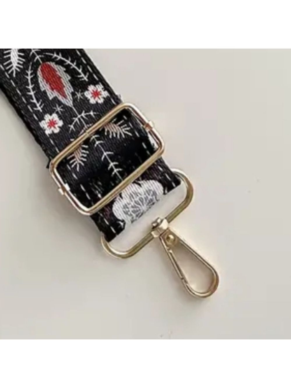 FLOWER PATTERN Guitar /Purse Strap - Picture 4 of 5